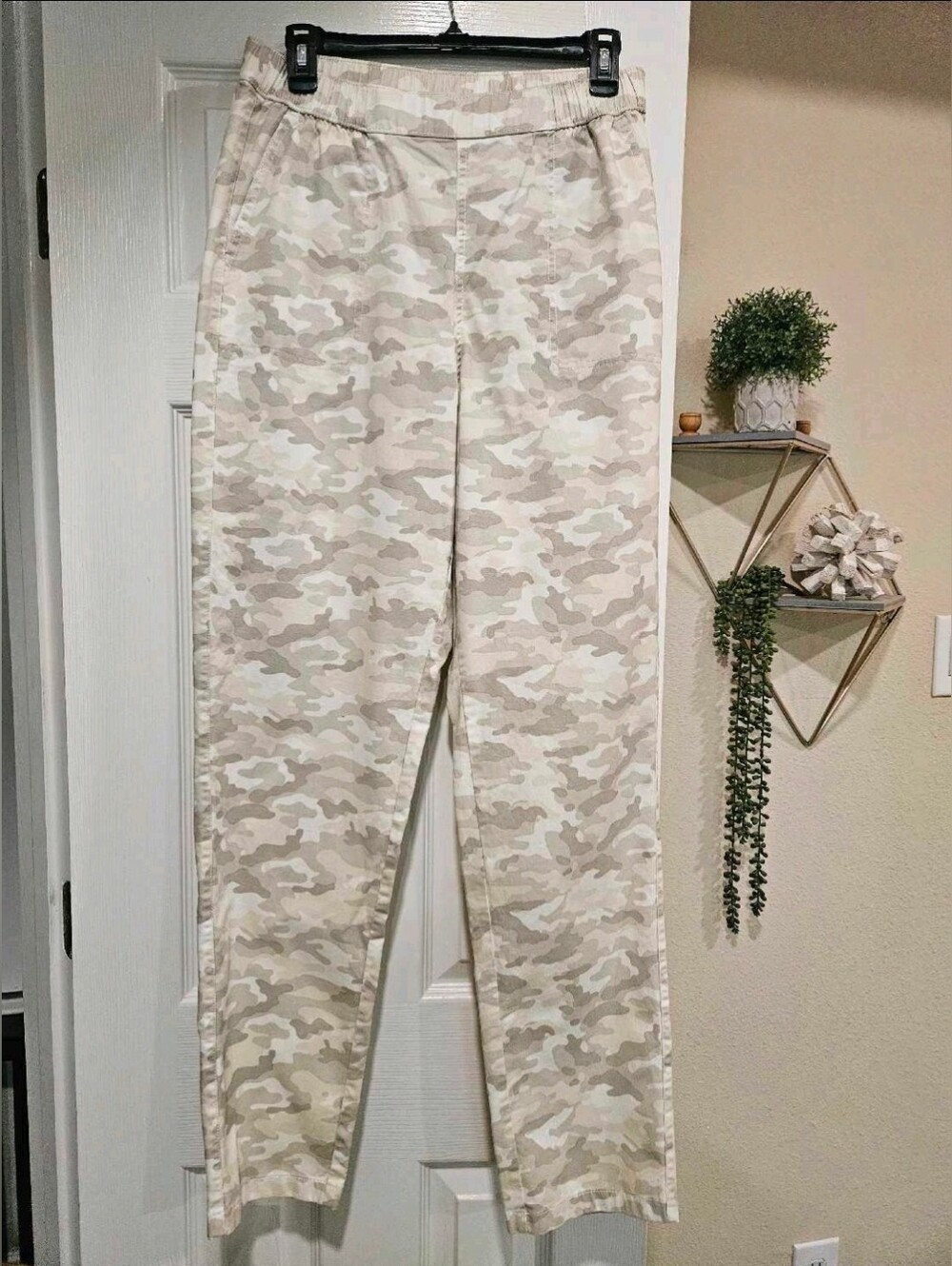 Denim & Co. EasyWear Twill Straight Leg Pant w/ Pockets